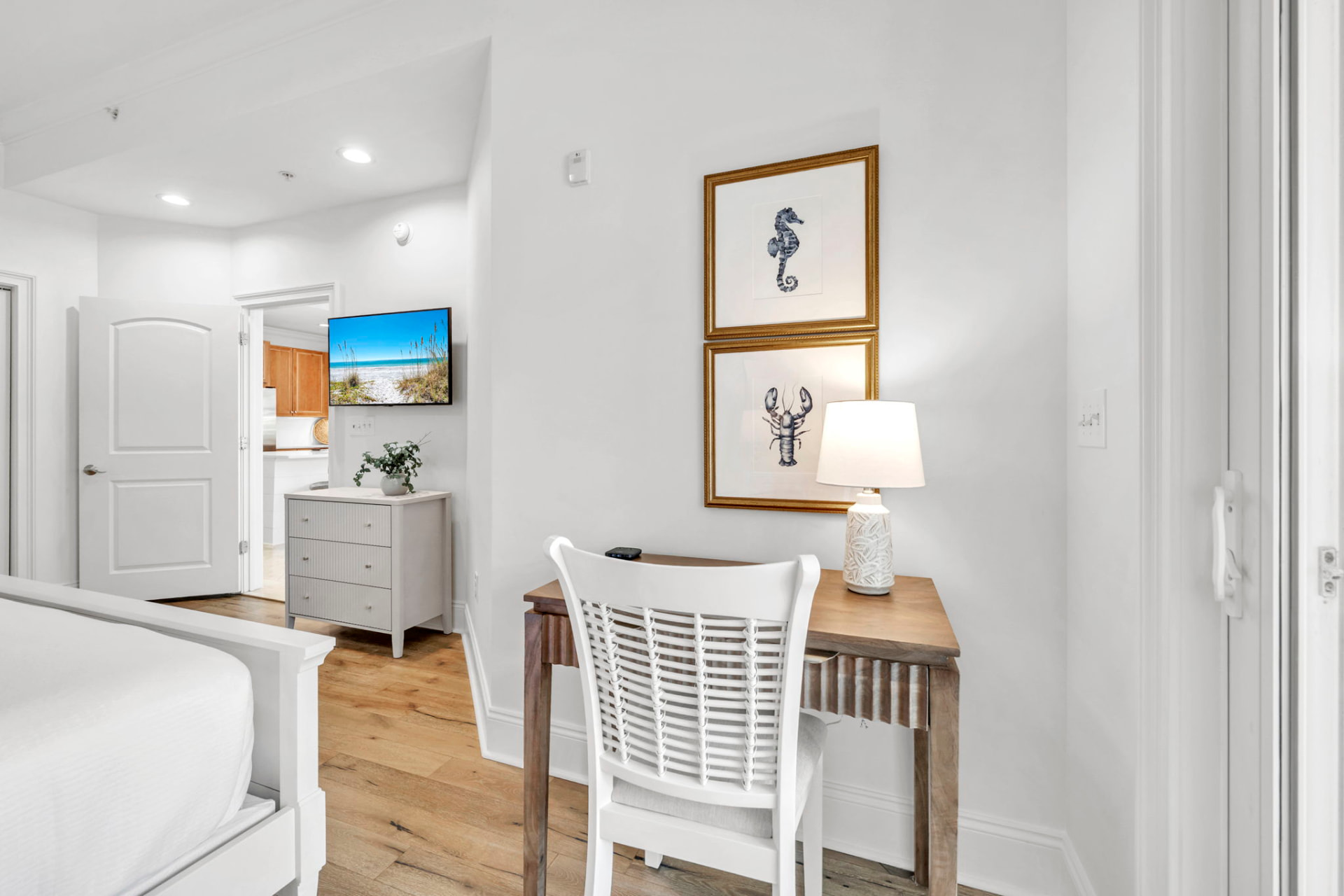 The writing desk at Palmera at Adagio 30A