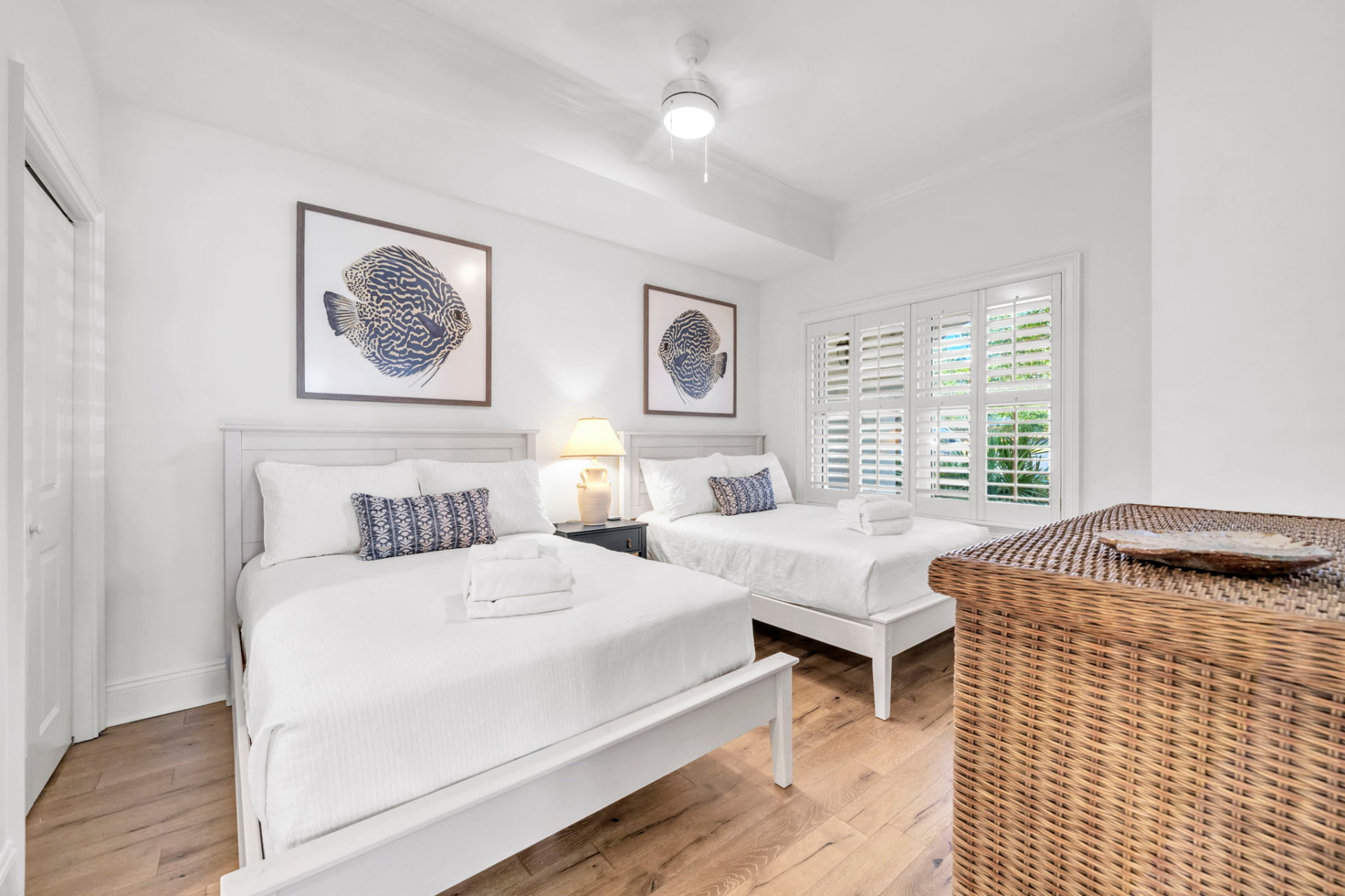 Two full beds at Palmera at Adagio 30A