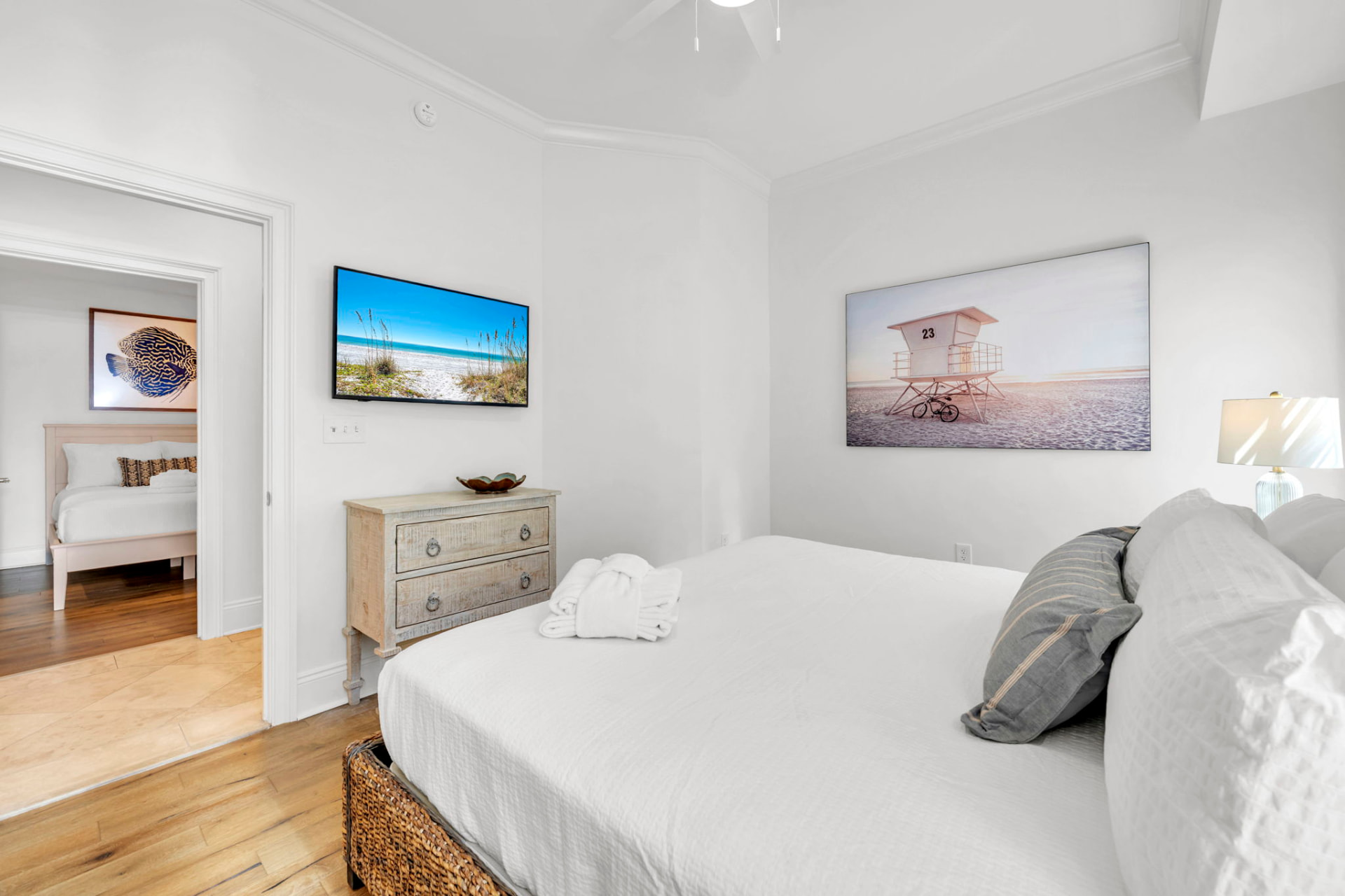 Second king bedroom at Palmera at Adagio 30A