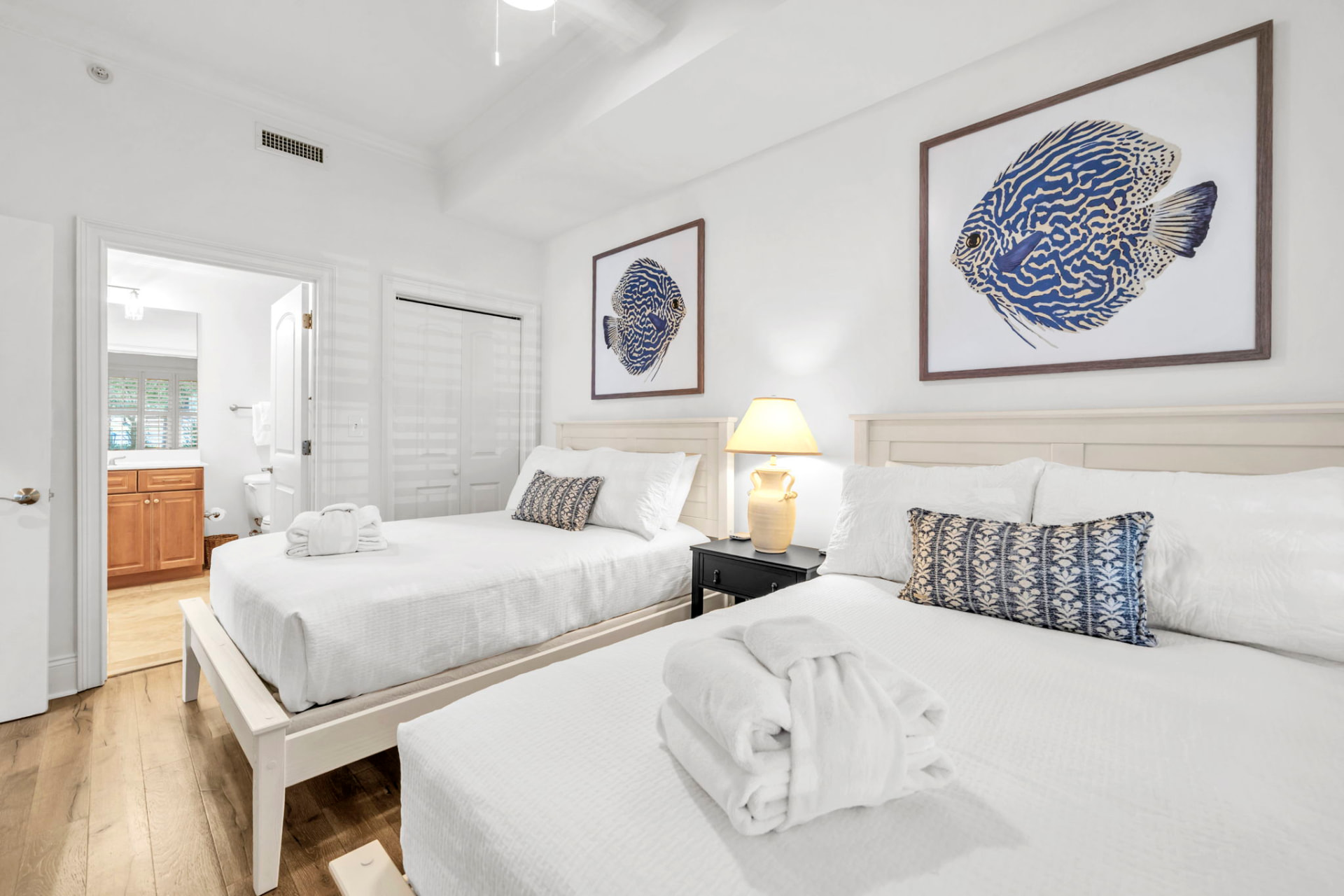 Two full beds at Palmera at Adagio 30A